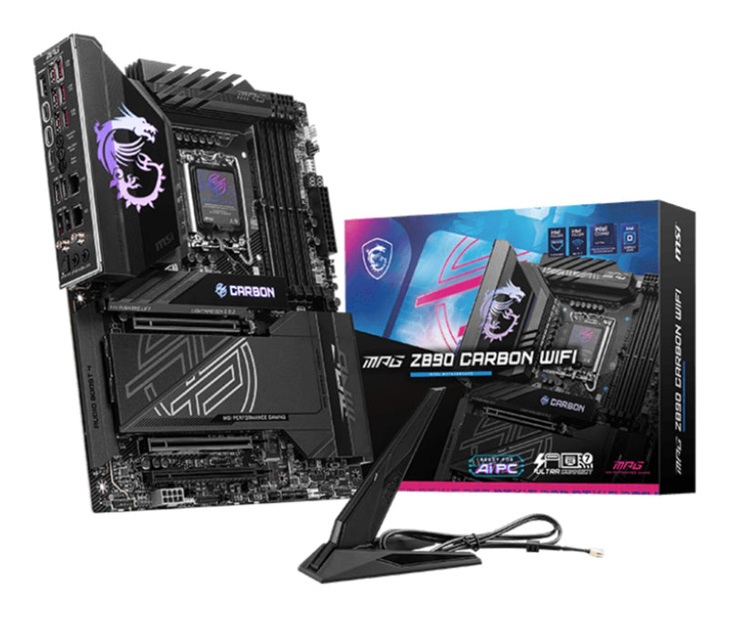 MSI MPG Z890 CARBON WIFI bundkort Intel Z890 LGA 1851 (Socket V1) ATX
