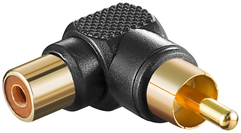 Goobay 11685 kabel kønsskifter RCA Sort, Guld