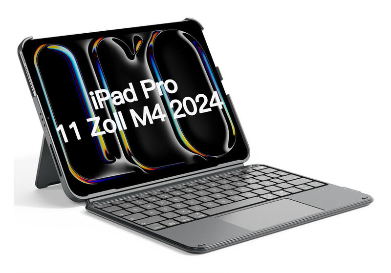 Inateck KB04122-11 QWERTZ Bluetooth Grå