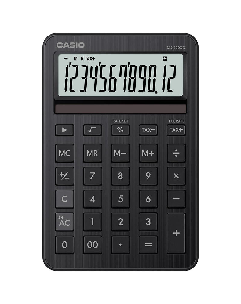 Casio MS-200DQ regnemaskine Desktop Basis Sort