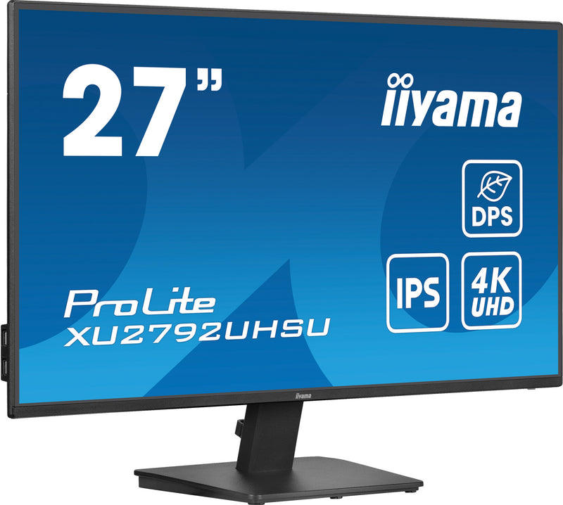 iiyama ProLite XU2792UHSU-B6 computerskærm 68,6 cm (27") 3840 x 2160 pixel 4K Ultra HD LED Sort