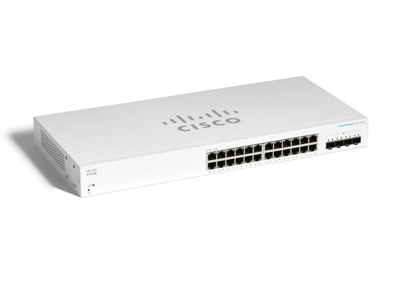 Cisco CBS220-24T-4X Administreret L2 Gigabit Ethernet (10/100/1000) Hvid