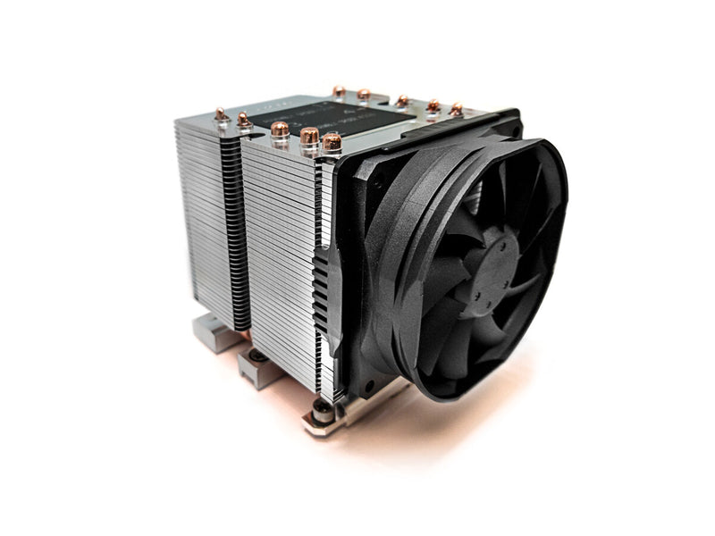 Dynatron B14 Computerkølesystem Processor Luftkøler 8 cm Aluminium, Sort 1 stk