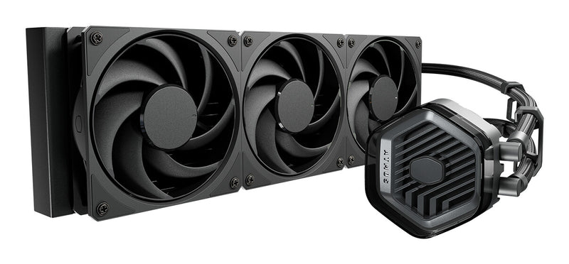 Cooler Master MasterLiquid ATMOS Stealth Series Processor Væskekølingssæt 12 cm Sort