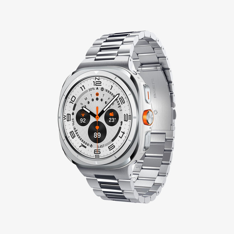 Spigen Modern Fit 316L Band Sølv Rustfrit stål