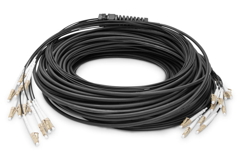 Digitus DK-2433CU100BK-BBB InfiniBand og fiberoptisk kabel 100 m LC U-DQ(ZN) BH Sort