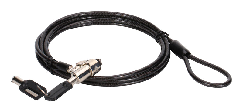 Conceptronic CUSTODIO02BSM kabellås Sort 1,8 m
