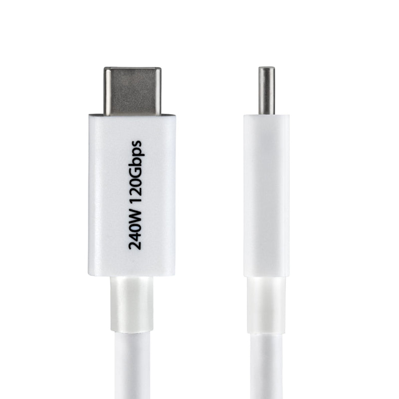 StarTech.com TBLT5MM1M240WWH Thunderbolt kabel 1 m 120 Gbit/sek. Hvid