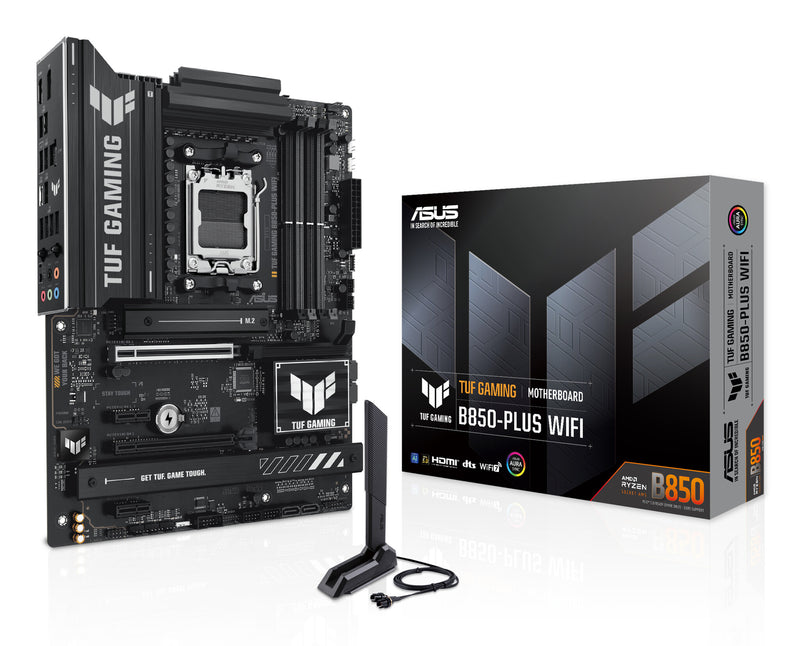 ASUS TUF GAMING B850-PLUS WIFI AMD B850 Sokkel AM5 ATX