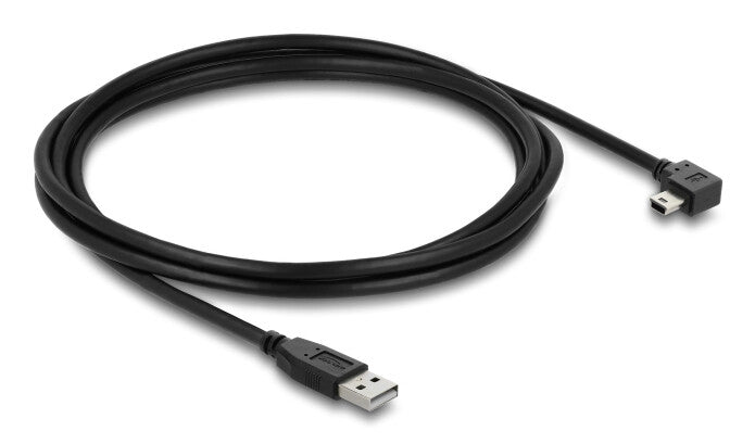 DeLOCK 81652 USB-kabel USB 2.0 2 m USB A Mini-USB B 0,48 Gbit/sek. Sort