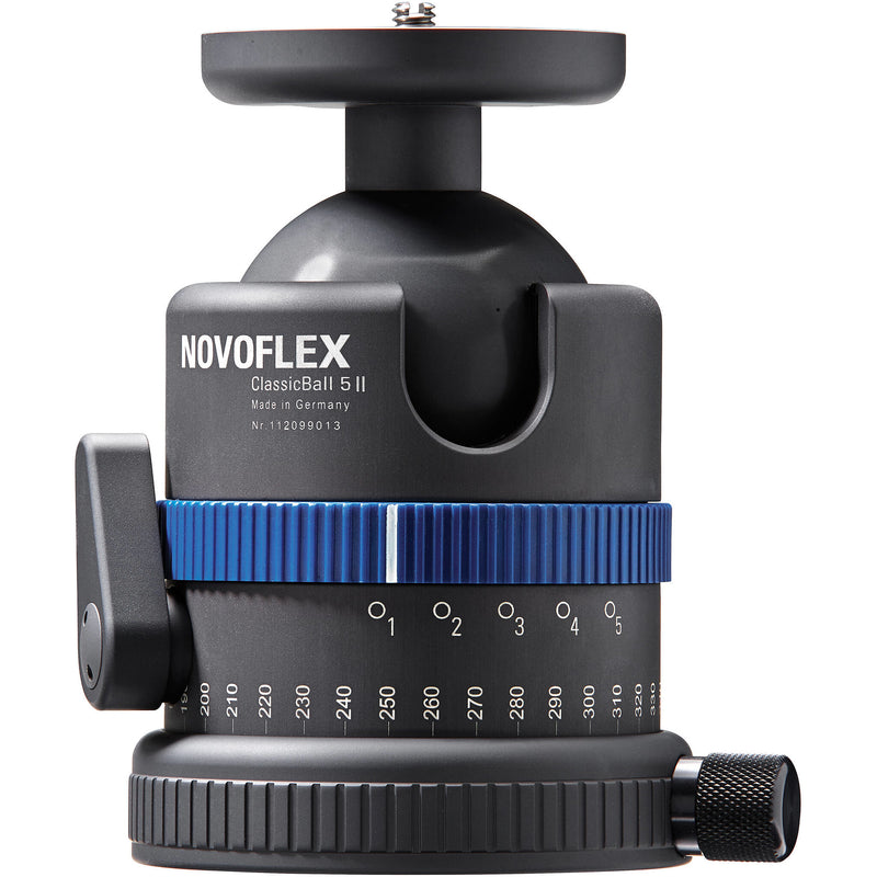 Novoflex CB5 II stativhoved Sort, Blå Universal Kugle (form)