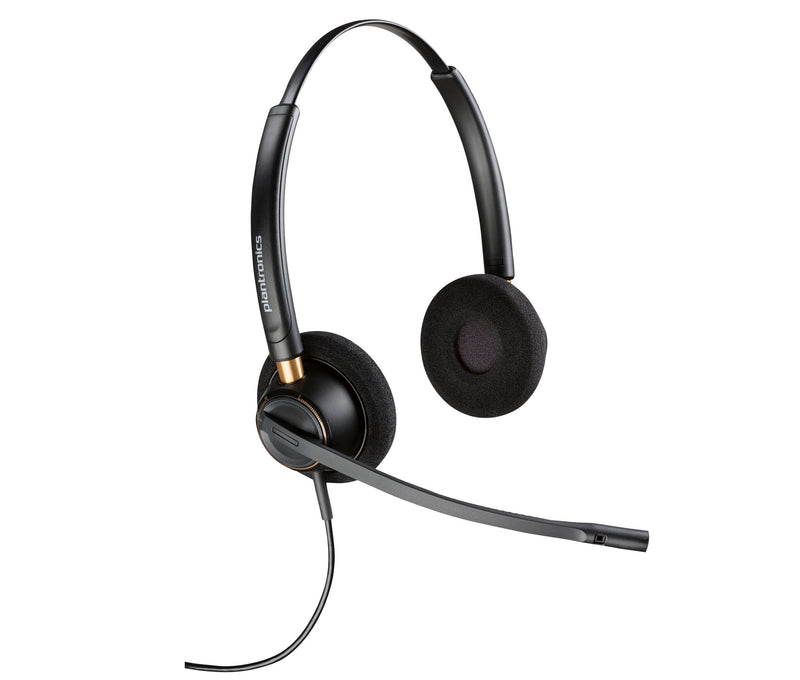 HP Poly EncorePro 520D med Quick Disconnect Binaural Digital Headset TAA