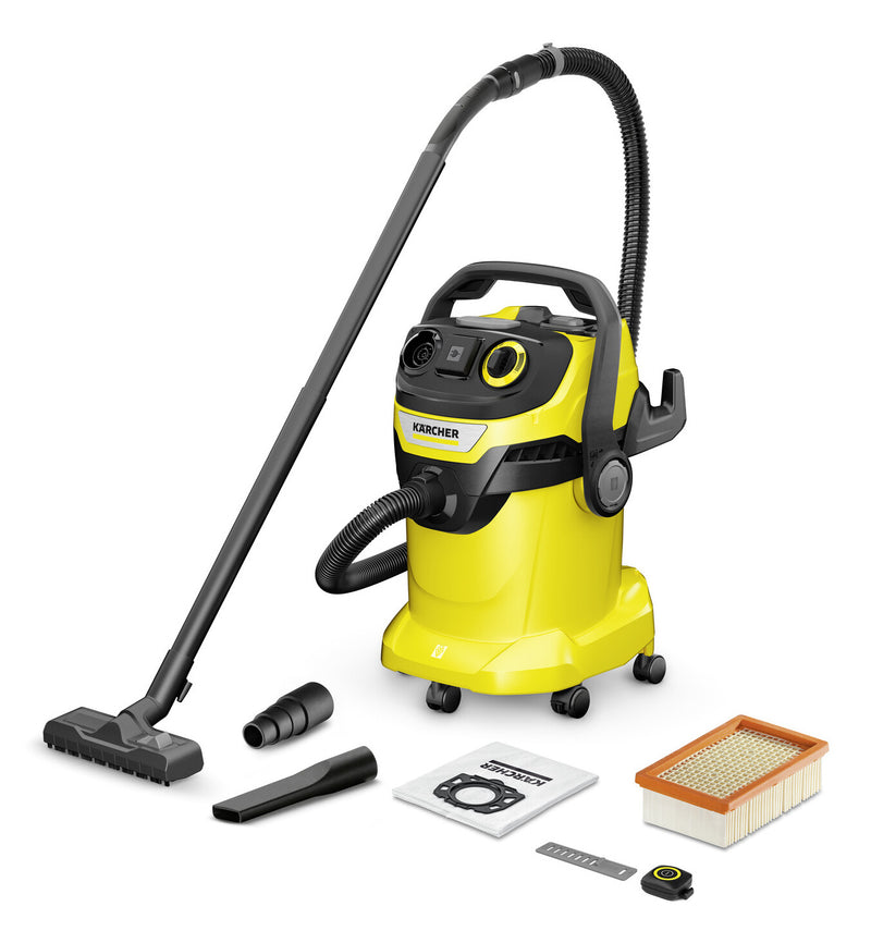 Kärcher WD 5 Control P 25/5/22 25 L Tromle vakuum Tør&våd 1200 W Støvpose