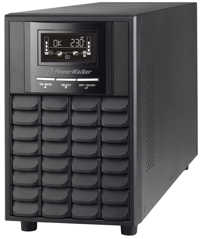 PowerWalker 3000 CW UPS-enhed Interaktivt indgangsstik 30 kVA 2100 W