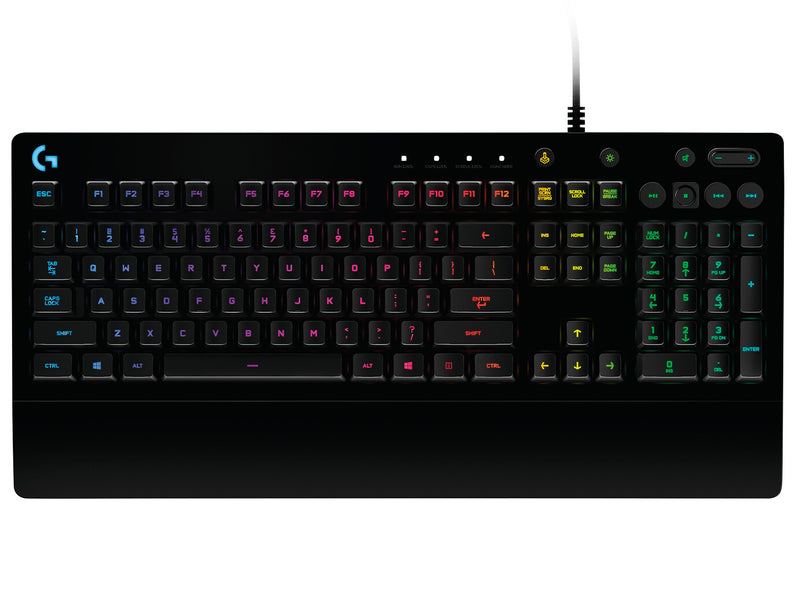Logitech G 920-008090 tastatur Spil USB QWERTY Nordisk Sort