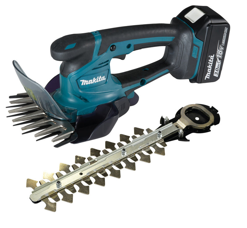 Makita DUM604RFX batteridreven græssaks 18 V Sort, Blå