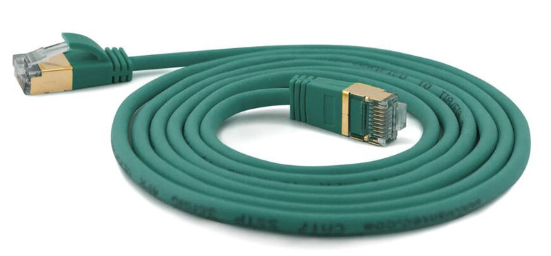 Wantec 7214 netværkskabel Grøn 0,5 m Cat7 S/FTP (S-STP)