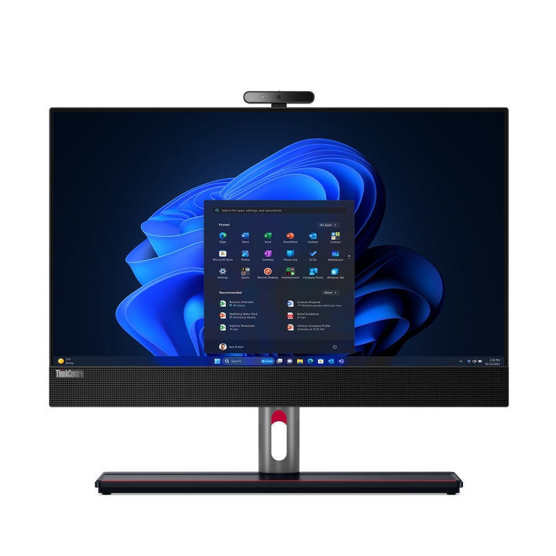 Lenovo ThinkCentre M90a Gen 5 Intel® Core™ i5 i5-14500 60,5 cm (23.8") 1920 x 1080 pixel Berøringsskærm All-in-One PC 16 GB DDR5-SDRAM 1 TB SSD Windows 11 Pro Wi-Fi 6E (802.11ax) Sort