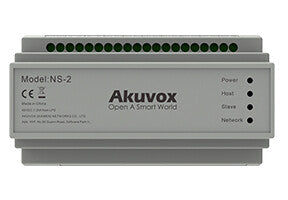 Akuvox NS-2 netværksswitch Fast Ethernet (10/100) DIN rail Grå