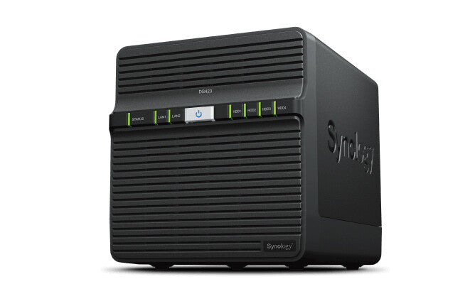 Synology DiskStation DS423 NAS & lagringsserver Realtek RTD1619B 2 GB DDR4 0 TB DiskStation Manager Sort