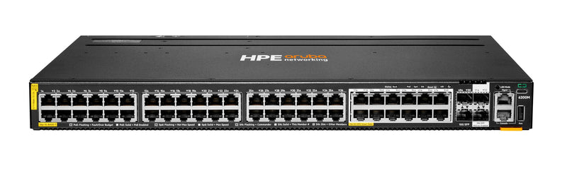 HPE Aruba Networking CX 6200M 36G 12SR5 Class6 PoE 4SFP+ Switch Administreret L3 Gigabit Ethernet (10/100/1000) Strøm over Ethernet (PoE)
