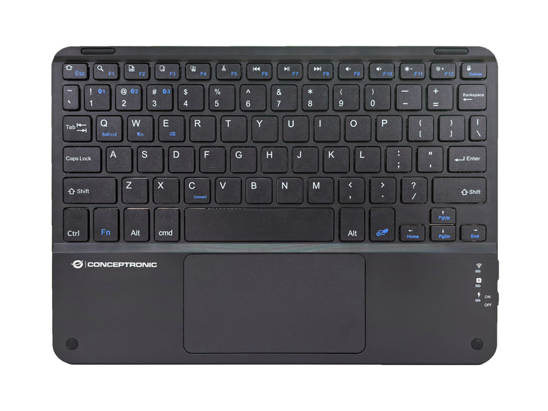 Conceptronic TOBIN01BUS tastatur Universel Bluetooth QWERTY US engelsk Sort