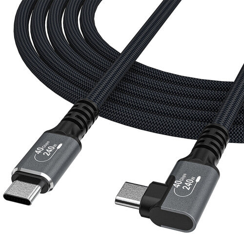 Wozinsky 5907769376696 USB-kabel USB4 Gen 2x2 1 m USB C 40 Gbit/sek. 240 W Sort