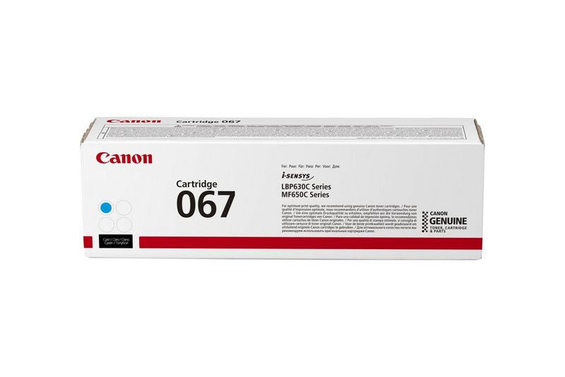 Canon 067 tonerpatron 1 stk Original Blå