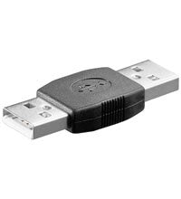 DeLOCK 65011 kabel kønsskifter USB-A Sort