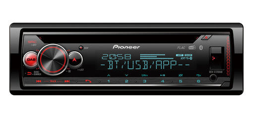 Pioneer DEH-S720DAB bil media receiver Sort 200 W Bluetooth