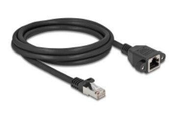 DeLOCK 90778 netværkskabel Sort 3 m Cat6a S/FTP (S-STP)