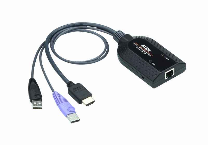ATEN KA7188-AX KVM-kabel Sort, Metallic, Lilla
