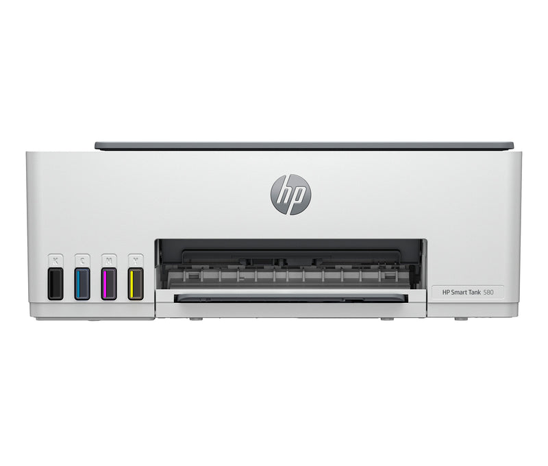 HP Smart Tank 585 All-in-One Printer, Home and home office, Print, copy, scan, Wireless; High-volume printer tank; Print from phone or tablet; Scan to PDF