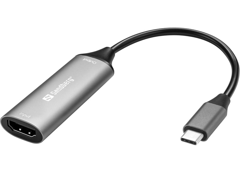 Sandberg 136-36 USB grafisk adapter Grå