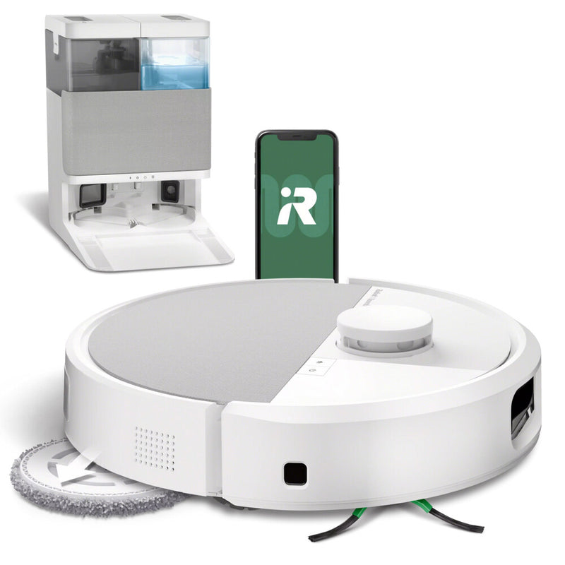 iRobot Roomba Plus 505 Combo Robot + AutoWash Dock Hvid