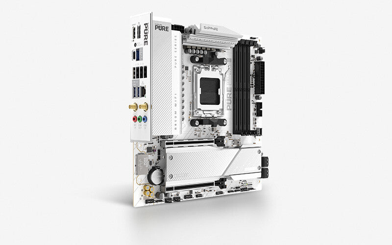 Sapphire N-- PURE B850M WIFI 1xHDMI 1.4 1xDP 1.2 AMD B850 Sokkel AM5 micro ATX