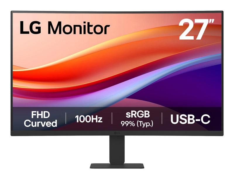 LG 27U421A-B computerskærm 68,6 cm (27") 1920 x 1080 pixel Fuld HD LED Sort