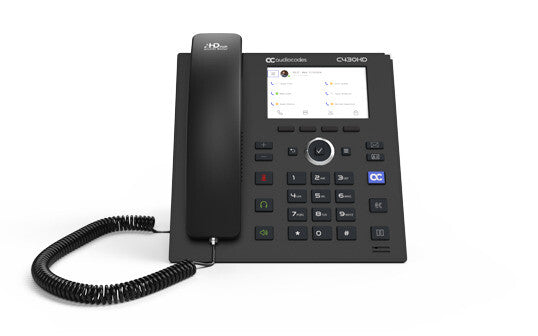 AudioCodes C430HD IP-telefon Sort LCD