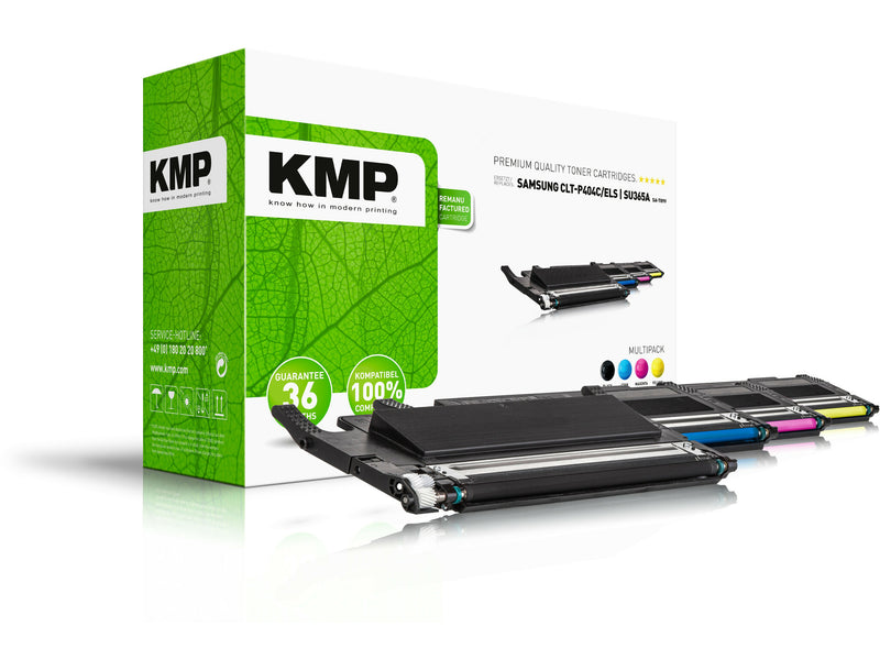 KMP 3528,0005 tonerpatron 4 stk Kompatibel Sort, Blå, Magenta, Gul