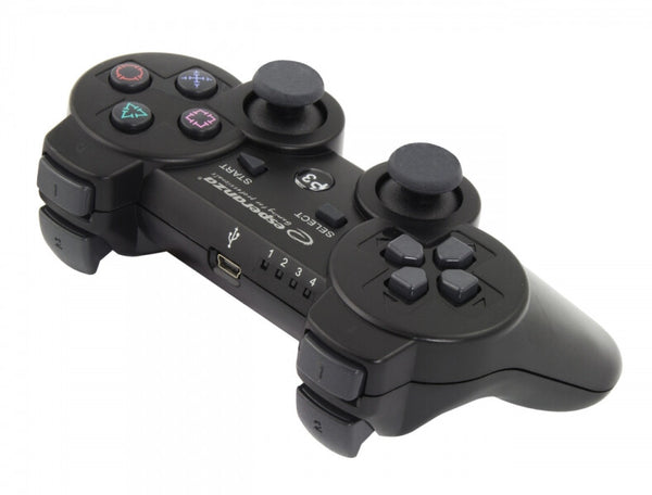 Esperanza EGG109K spil-controller Sort Bluetooth Joystick Analog Playstation 3