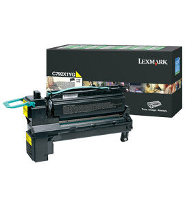 Lexmark C792X1YG tonerpatron 1 stk Original Gul