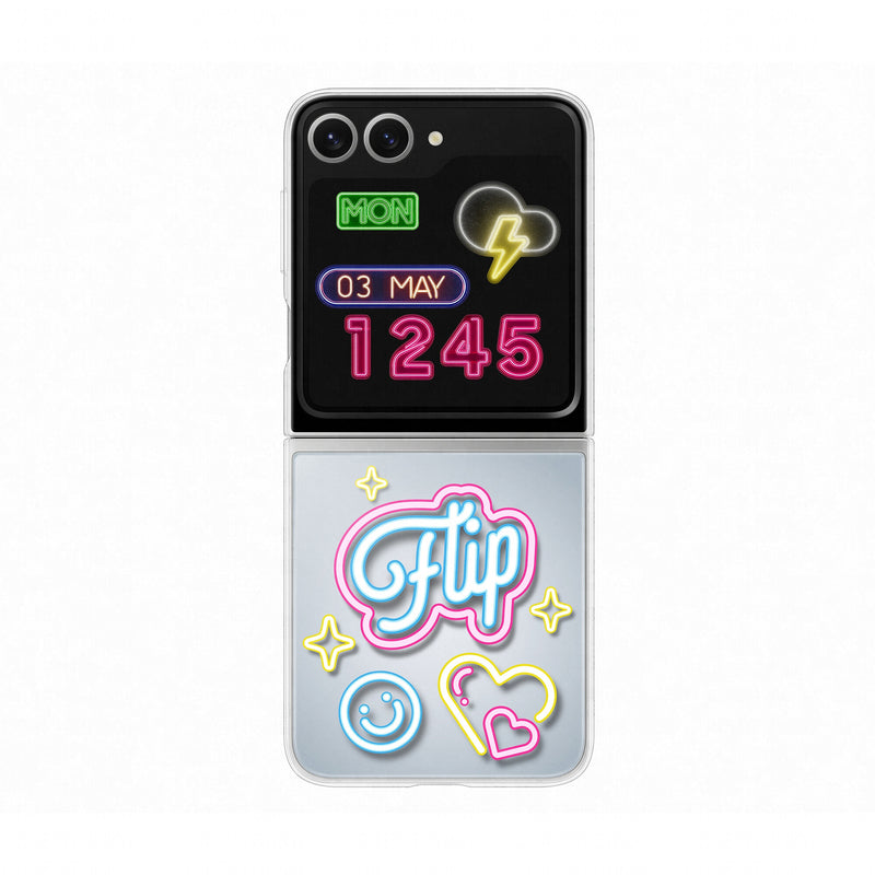 Samsung EF-ZF741CTEGWW mobiltelefon etui 17 cm (6.7") Cover Transparent