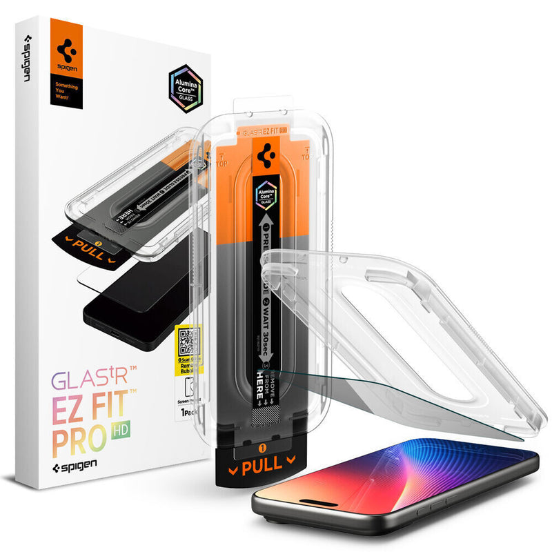 Spigen Glas.tR EZ Fit Pro HD Skærmfilter Apple 1 stk