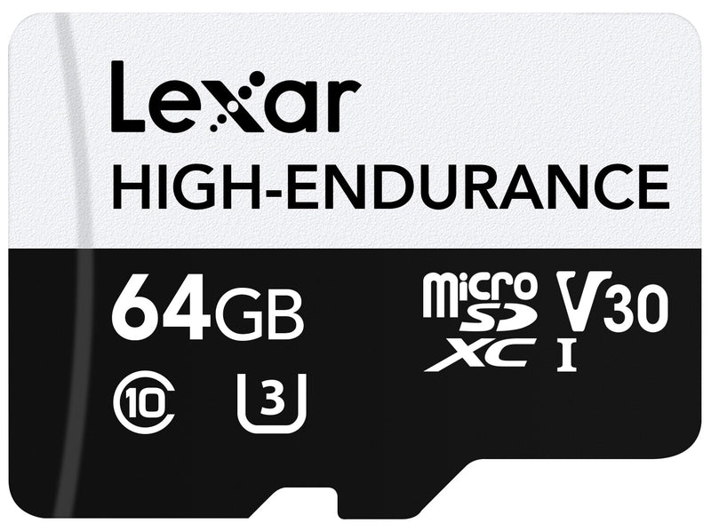 Lexar High-Endurance 64 GB MicroSDXC UHS-I Klasse 10