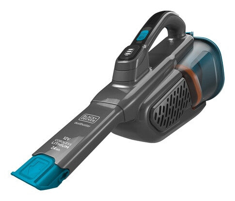 Black & Decker BHHV320J håndholdt støvsuger Blå, Titanium Poseløs