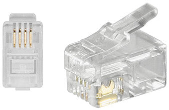 Goobay 50249 kabelsamler RJ10 Transparent