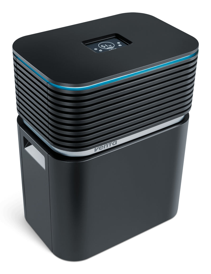 Venta AeroStyle LW74 WiFi luftfugter Naturlig 9 L Sort 24 W
