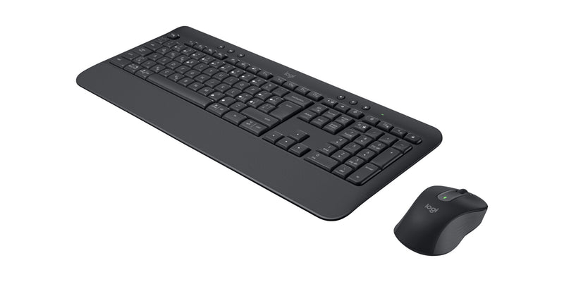 Logitech Signature MK650 Combo for Business tastatur Mus inkluderet Kontor Bluetooth QWERTZ Tjekkisk Grafit