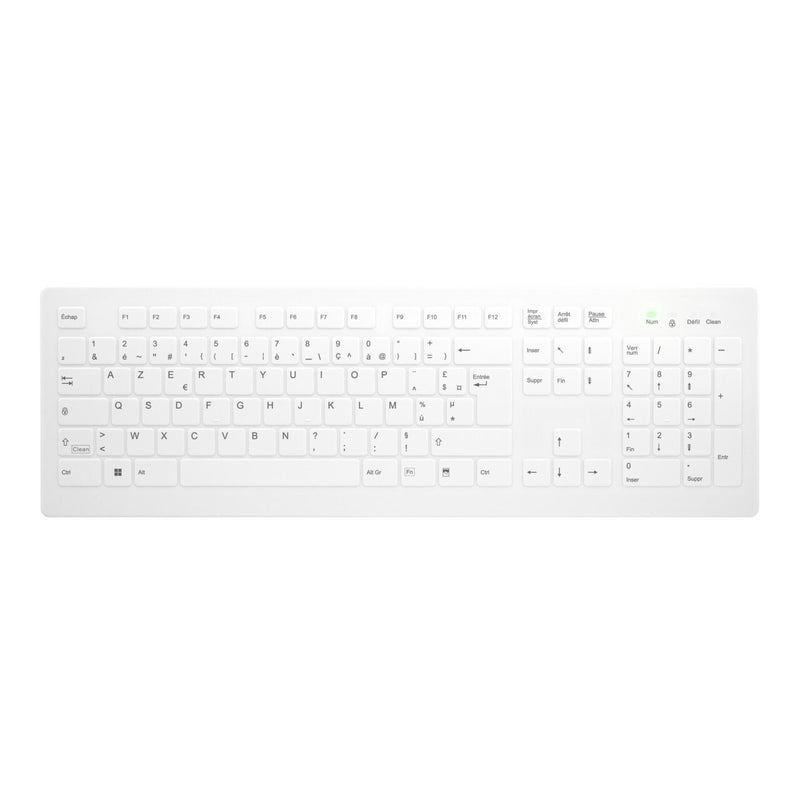 Contour Design Active Key AK-C8112 tastatur Medicinsk RF trådløst AZERTY Fransk Hvid
