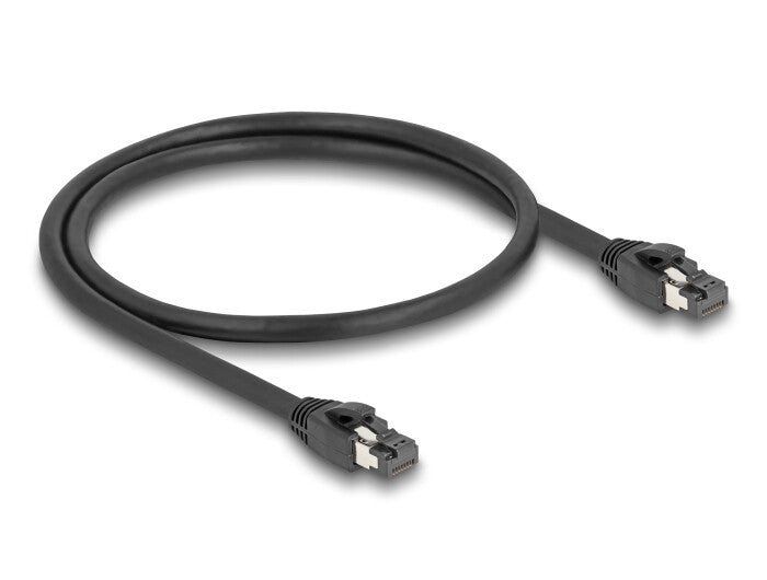 DeLOCK 80232 netværkskabel Sort 50 m Cat8.1 S/FTP (S-STP)